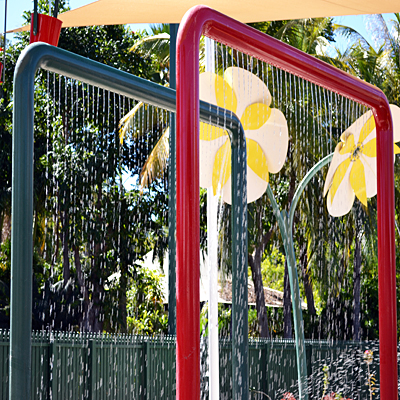 water playground cable beach club