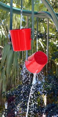 water playground tipping buckets